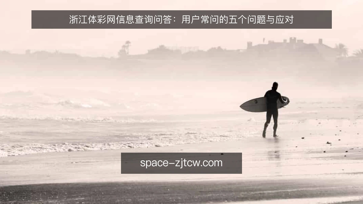 浙江体彩网信息查询问答：用户常问的五个问题与应对